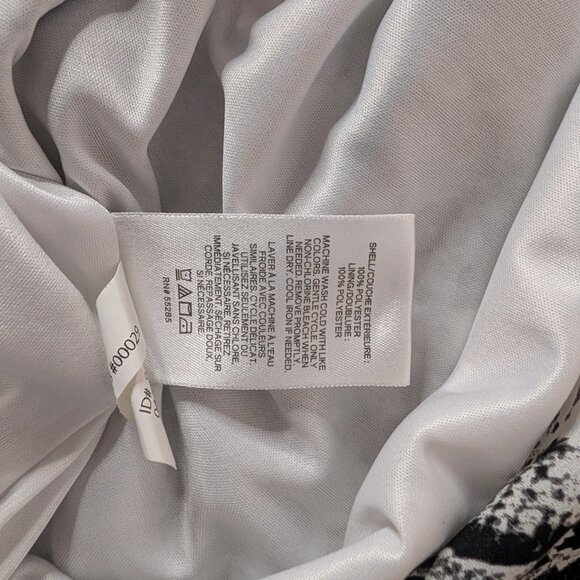 Express Women's Chiffon Snakeskin Print Balloon Sleeve Mini Dress Size XSmall - Picture 10 of 10